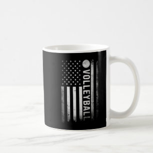 US Volleyball Practice USA Flag American Women Men Kaffeetasse