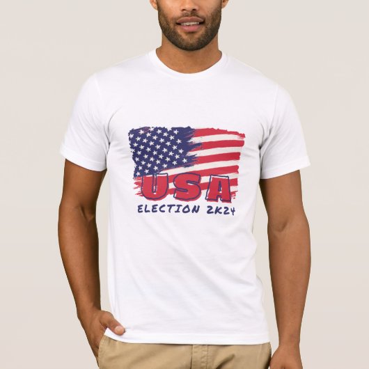 US-Wahl 2024 T - Shirt (Vorderseite)