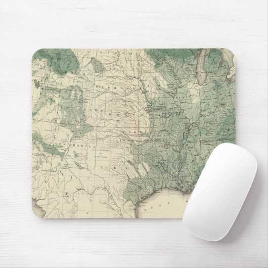 US-Wälder Mousepad (Mit Mouse)