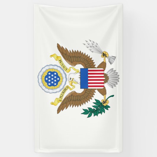 US-Wappen (h) Bild Banner (Vertikal)