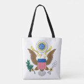US-Wappenkleidung Tasche (Rückseite)