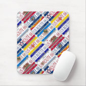 US-WEG 66 aller 8 Staats-Eitelkeits-Teller Mousepad (Mit Mouse)
