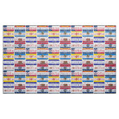 US-WEG 66 aller 8 Staats-Eitelkeits-Teller Stoff (Yard (91,4 cm))