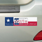 US-WEG 66 TEXAS AUTOAUFKLEBER (Auf Auto)