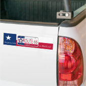 US-WEG 66 TEXAS AUTOAUFKLEBER (Auf Lkw)
