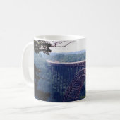 US West Virginia - New River Gorge Bridge - Kaffeetasse (Vorderseite Links)