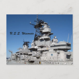 US Wisconsin Postkarte