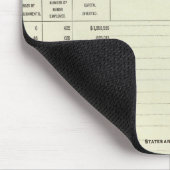 US-Wollherstellung, 1890-1880 Mousepad (Ecke)