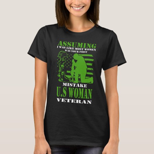 US Women Veteran T-Shirt (Vorderseite)