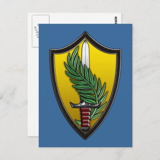 US-Zentralkommando Postkarte (Vorne/Hinten)