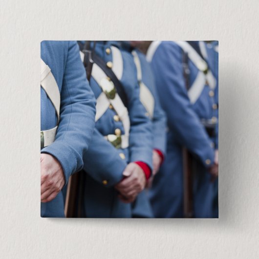 US zivile Krieg-Ära Marinesoldaten, Militär Button (Vorderseite)