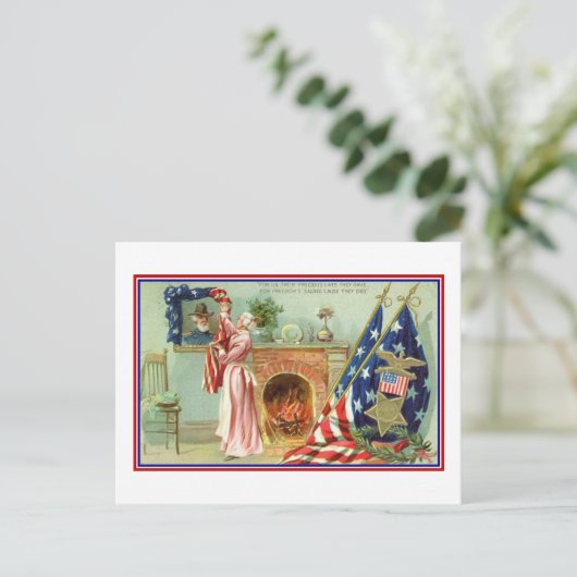 usa16 postkarte (Stehend Vorderseite)