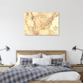 USA 10 LEINWANDDRUCK (Insitu (Schlafzimmer))