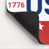 USA 1776 2026 250th Anniversary Red White Blue Mousepad (Ecke)