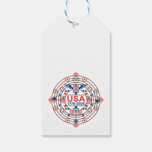 USA 1776-2026 GESCHENKANHÄNGER (Rückseite)