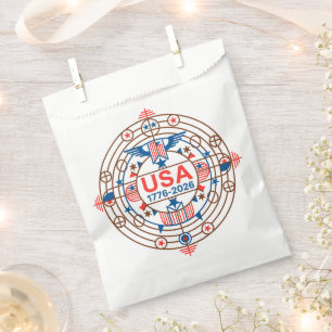 USA 1776-2026 GESCHENKTÜTCHEN