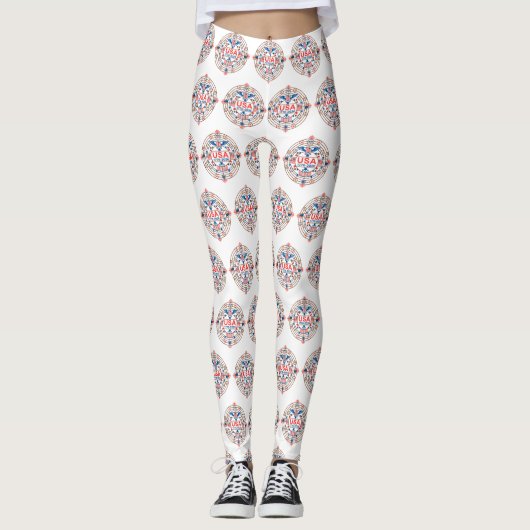 USA 1776-2026 LEGGINGS (Vorderseite)