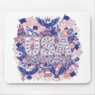 USA 1776-2026 MOUSEPAD