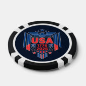 USA 1776-2026 POKERCHIPS (Einzeln)
