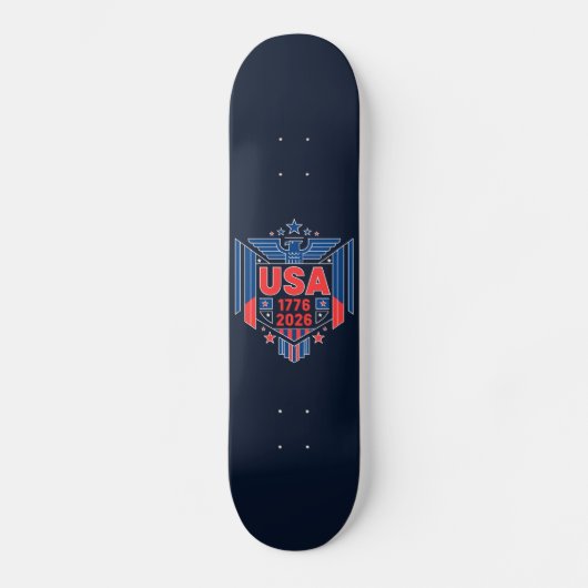 USA 1776-2026 SKATEBOARD (Vorderseite)