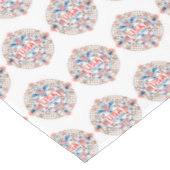 USA 1776-2026 TISCHDECKE (Schrägansicht)