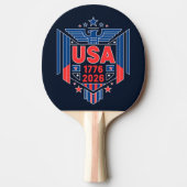 USA 1776-2026 TISCHTENNIS SCHLÄGER (Vorderseite)