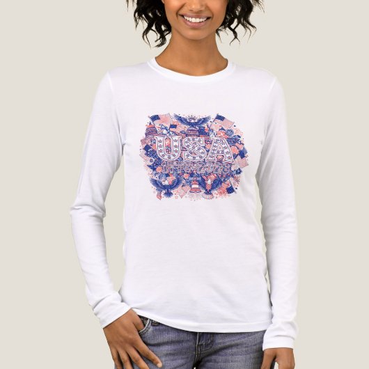 USA 1776-2026 Tri-Blend SHIRT (Vorderseite)