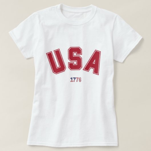 USA 1776 T-Shirt (Design vorne)