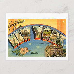 " USA: 1930er/1940er Jahre - NYC Vintage ... Postkarte