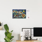 " USA: 1950/heute Hawaii - Dole Vintag Reise ... Poster (Heimbüro)