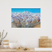 " USA: 1994/today Alaska - DENALI National Park Poster (Küche)