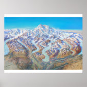 " USA: 1994/today Alaska - DENALI National Park Poster (Vorne)