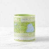 " USA: 1994/today Manhattan - CENTRAL PARK map Tasse (Zentrum)