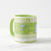 " USA: 1994/today Manhattan - CENTRAL PARK map Tasse (Vorderseite Links)