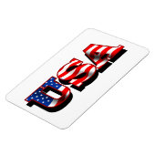 USA 1 Flexi-Magnete Magnet (Linke Seite)