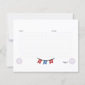 USA-1 Rezept Card (Rückseite)