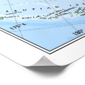 " USA: 2010/heute - Landkarte ... Poster (Ecke)