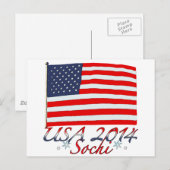 USA 2014 POSTKARTE (Vorne/Hinten)