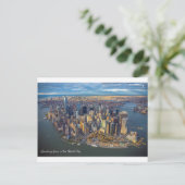 " USA: 2020/Heute NEW YORK CITY - Skyline ... Postkarte (Stehend Vorderseite)