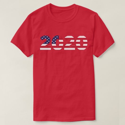 USA 2020 T-Shirt (Design vorne)
