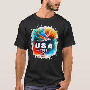 Usa 2028 Gemeinsam Vereinigte Staaten Sport Usa Te T-Shirt