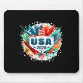 Usa 2028 Go United States Srt Usa Team 2028 Usa Mousepad (Vorne)