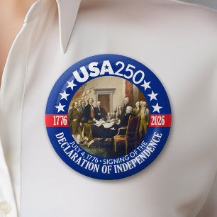 USA 250 - 1776-2026 - Unabhängigkeitserklärung Button