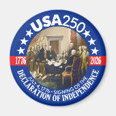 USA 250 - 1776-2026 - Unabhängigkeitserklärung Magnet (Vorne)