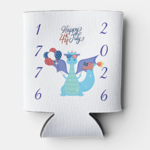 USA 250. 4. Juli Party-Drache Dosenkühler
