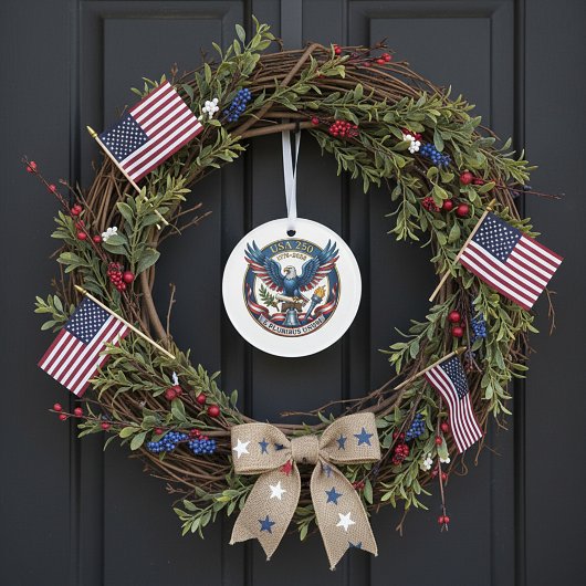 USA 250 Adler Ornament