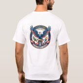 USA 250 Adler T-Shirt (Rückseite)