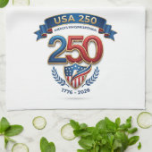 USA 250 celebration Geschirrtuch (Gefaltet)