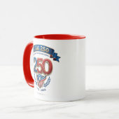 USA 250 celebration Tasse (Vorderseite Links)