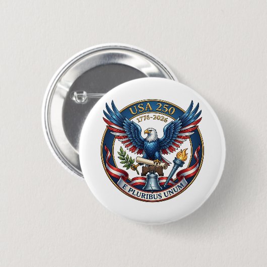 USA 250 Eagle Button (Vorne & Hinten)
